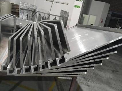 Fluoro-aluminum-zinc Sheet Bending