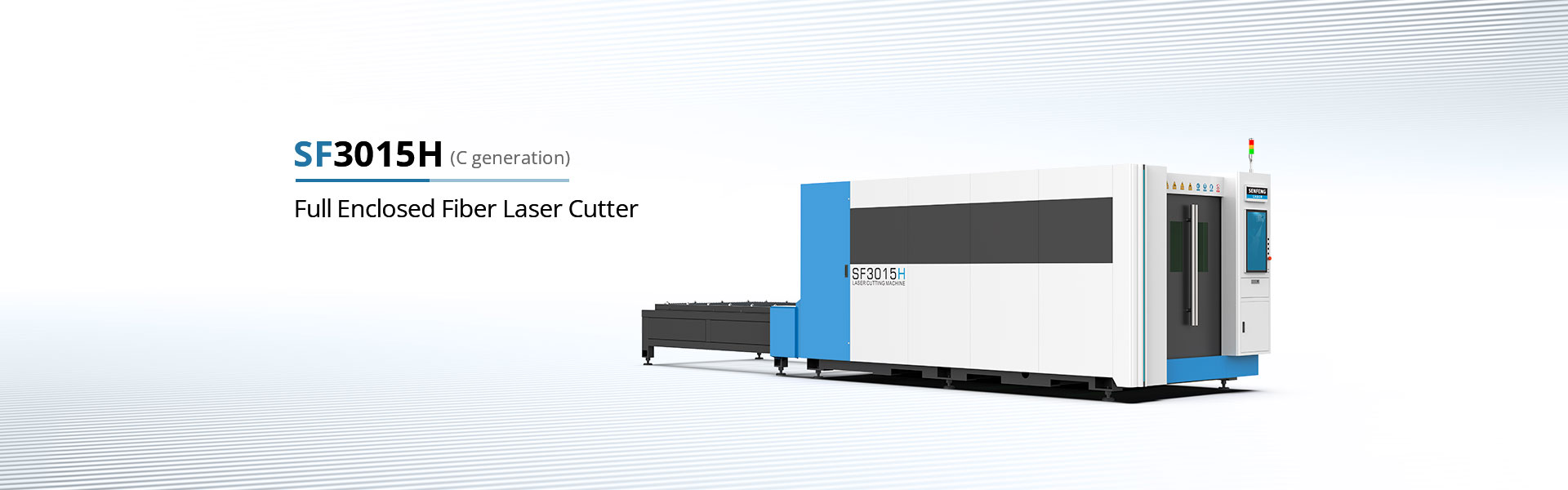 Full enclosed fiber laser cutter