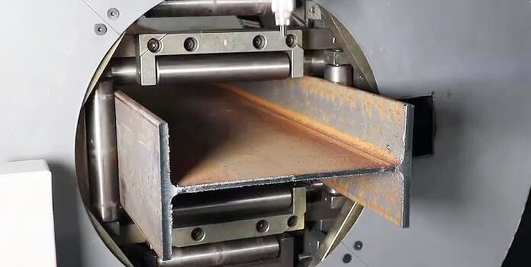 H shape tube laser cutting machine