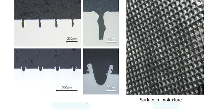Surface microtexture