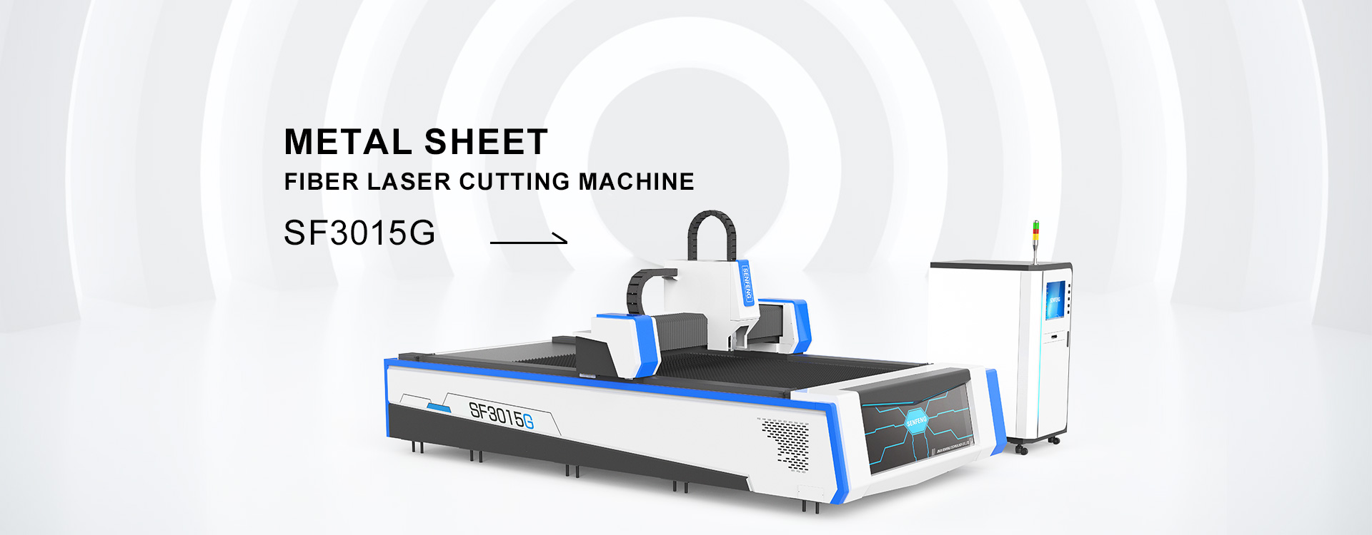 Updated steel laser cutting machine SF3015G3 