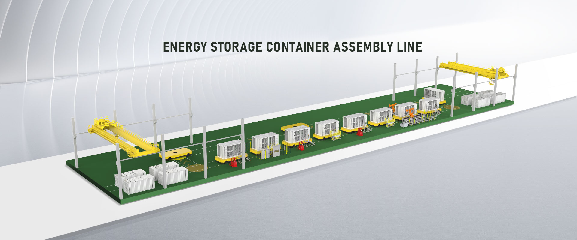Energy Storage Container Assembly Line
