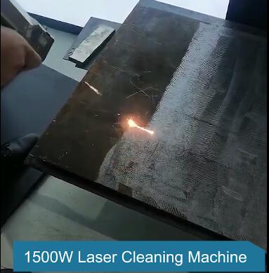 1500w fiber laser cleaning machine