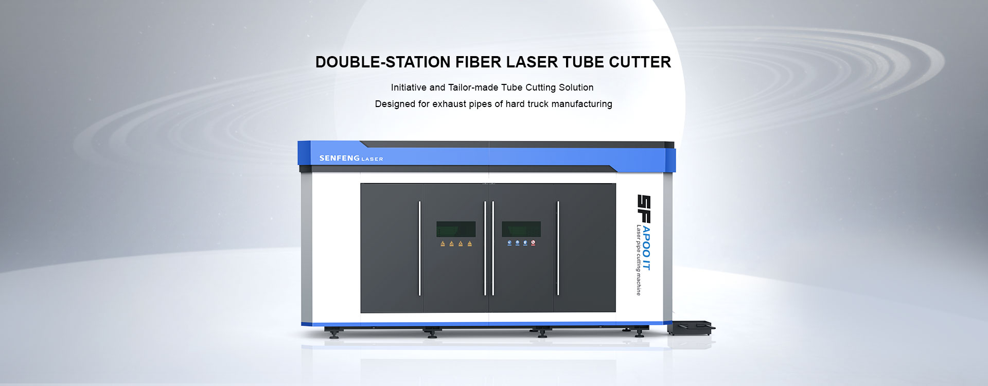 Double-station Fiber Laser Tube Cutter