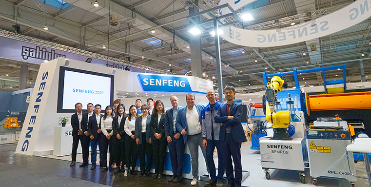 A Quick Review of Senfeng CNC Laser Germany GmbH at 2022 EuroBLECH Exhibition