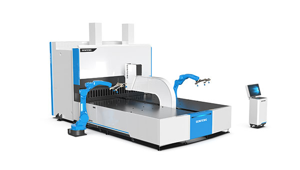 automatic loading and unloading panel bender