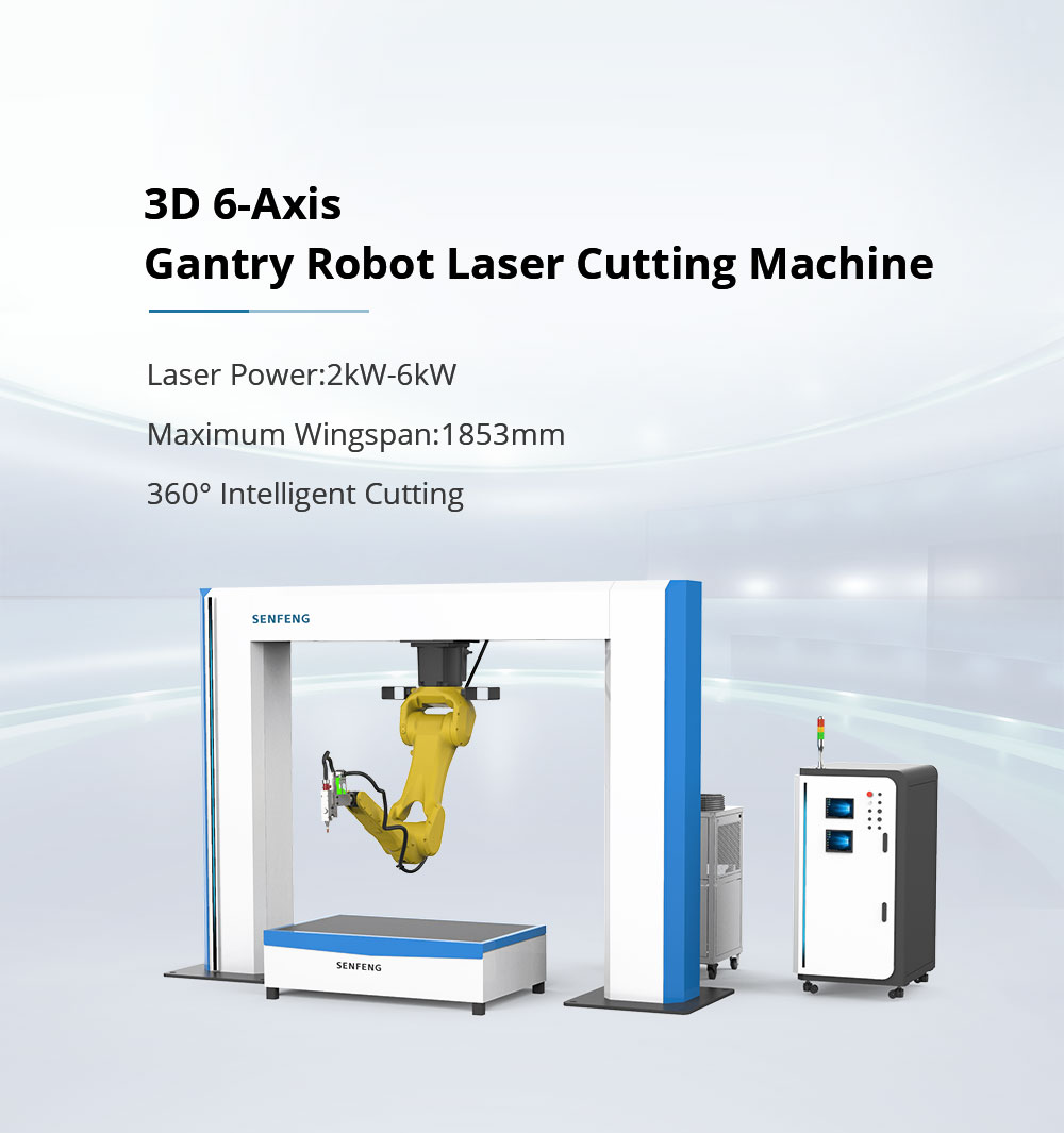 3Dプレミアム1.6L専用ページ 3D 6-Axis Gantry Robot Laser Cutting Machine - SENFENG